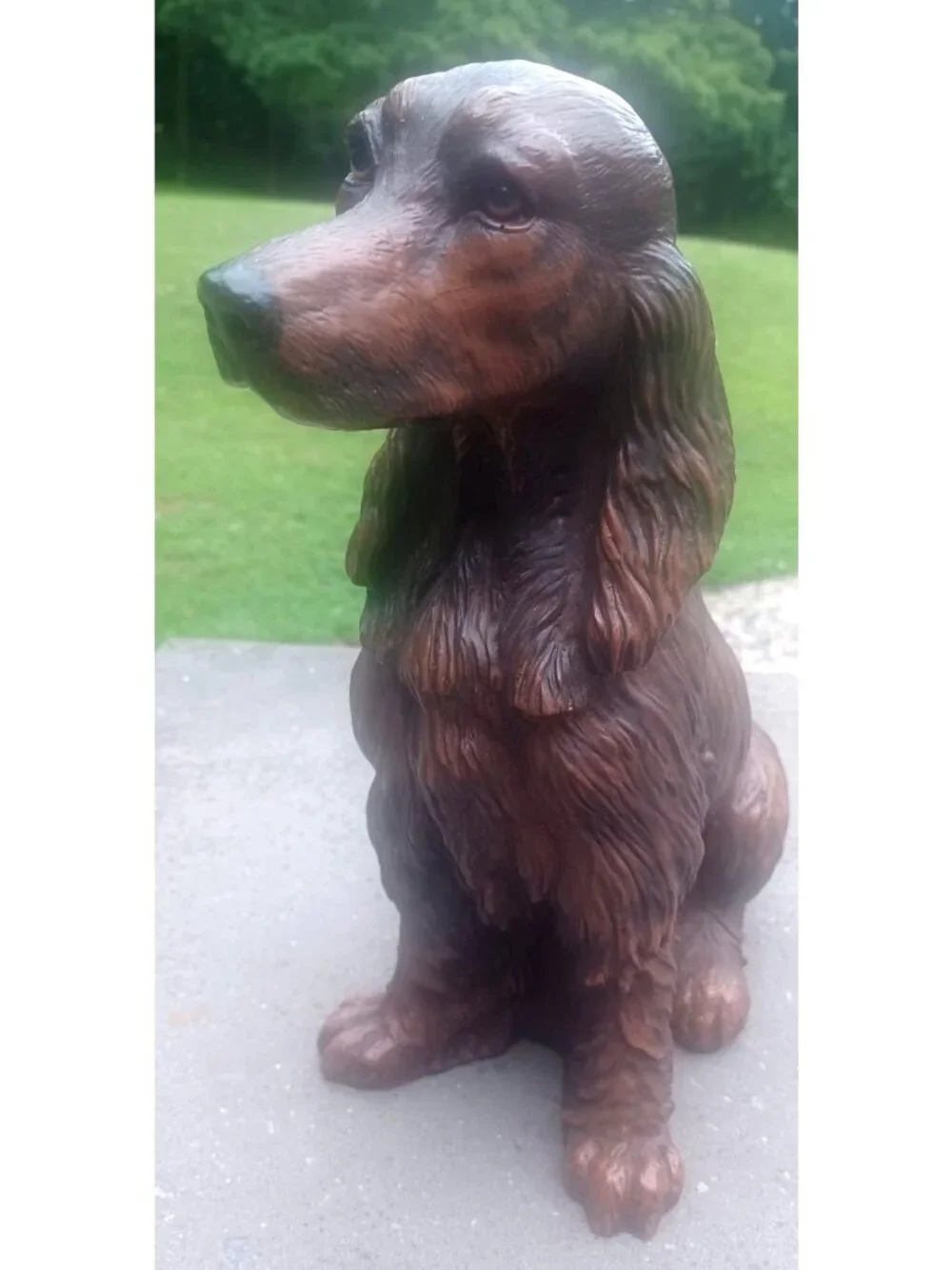 Vintage 1990 Universal Statuary Dog 13